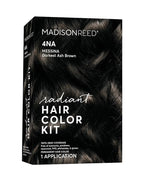 Madison Reed Radiant Hair Color Kit - 4NA Darkest Ash Brown with Cool Smoky Undertones (Messina Brown), Dimensional Gray Hair Blending Permanent Hair Dye, PPD-Free & Ammonia-Free, 1 Pack