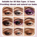 UCANBE 8 Color Nude Smokey Baked Matte Eyeshadow Palette - Highly Pigmented, Smooth & Blendable Formula with Neutral & Earthy Tones for Everyday & Dramatic Eye Makeup Pallet (01 Matte)