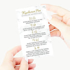 100 Pack - Premium Hyaluron Pen Lip Filler Aftercare Instructions Card 2 x 3.5" Accessories Supplies Kit Care - HP22A100_N