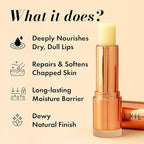 Lip Balm – Hydrating Balm with Cold-Pressed Oils, 10% Squalane, Vitamin E & Ceramides – Natural Skincare, Moisturizing Lip Butter for Soft Lips – Clean, Non-Toxic Lip Care for Women – 004 NT