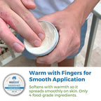 Waxhead Zinc Oxide SPF 30 Face & Nose - Mineral Sunscreen, Reef Safe Sunscreen Travel Size, Biodegradable Coral Friendly Paste, Kids Adult Sensitive Skin, Water Resistant 80 Min, 2oz