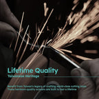 6" Professional Hair Scissors – Barber Shears Made with Premium VG10 Steel, Lightweight, Razor-Sharp, Handcrafted with Ergonomic Handle and Convex Blade, Also Great for Home Use | K9 Shears