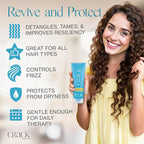 Crack HAIR FIX Conditioner with Twist Bottle | Intense Hydration & Frizz Control | Strengthens, Detangles & Restores Shine | Sulfate-Free, Vegan, Cruelty-Free & Made in USA | 8.5 Oz