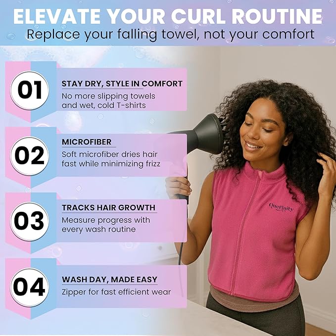 3pcs,Microfiber Hair Cape, Jumbo Hair Tie, Fine Mist Spray Bottle, Hair Styling Accessories,Microfiber Hair Towel For Curly Hair, Shoulder Neck Towel, Wet Hair Drying Cape, Makeup, Curly Hair Towel