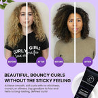 Controlled Chaos, As Seen on Shark Tank Curl Defining Cream for All Hair Types to Add Smoothness and Control Curly, Sulfate-Free Curl Cream (3oz)