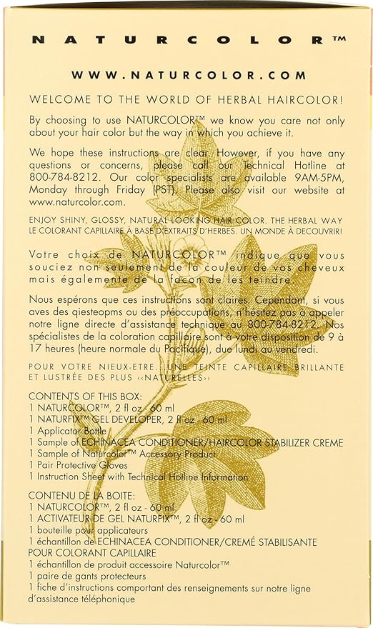 naturcolor Haircolor - Dandelion Hair Dye (7D), 4 Fl Oz (Pack of 1)