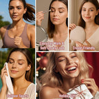 6 Colors Mini Eyeshadow Makeup Palette Rosy Neutral Nude Eye Shadow Shimmer & Matte Make Up Pallet with Mirror Highly Pigmented Long Lasting Waterproof Travel Size Gift Kit 02