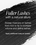 Mineral Fusion So Classy Volume Mascara (Black) - Voluminous Formula For Appearance of Fuller Lashes - Hypoallergenic, No Flaking or Caking, Smudge-Proof Formula - With Peptides & Vitamin B