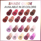 FOCALLURE Ultra Chic Lipstick,Rich Vitamin E Lip Crayon,Lightweight Color without Drying or Fading,Long Lasting Waterproof Lips Makeup,STUDDED KISS