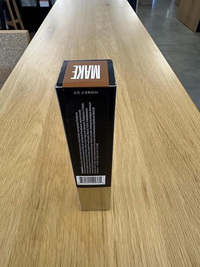 MAKE Beauty Diffusion Dew Skin Tint – Lightweight, Radiant-Finish Complexion Tint with Niacinamide and Adenosine – Honey 07 – Sheer to Medium Coverage