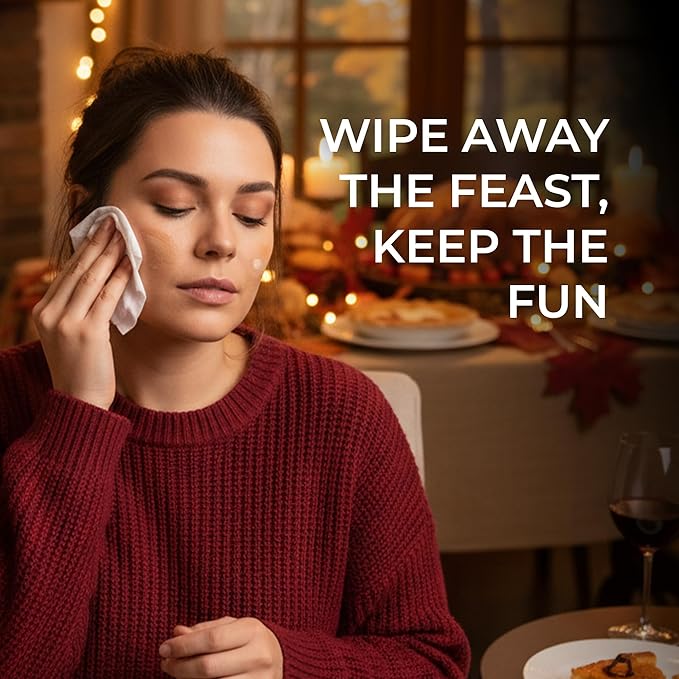 LA Fresh Makeup Remover Wipes with Vitamin E - Make up Remover for Face, Eyes, Lips - Face Travel Essentials - Case of 200ct Makeup Wipes