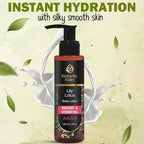 Organic Body Lotion with Lily & Lotus – Deeply Nourishing, Anti-Aging Ayurveda Moisturizer for Dry, Crepey Skin – Natural, Vegan & Ayurvedic – 6.76 fl oz (Pack of 1)