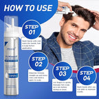 5% Minoxidil for Men and Women Foam Hair Growth - Minoxidil Foam Hair Regrowth Treatment for Men and Women, Topical Hair Loss Treatments, Extra Strength Thicker & Fuller Hair, 2 x 2.11 oz for 2 Months