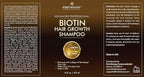 First Botany, Biotin Hair Growth Shampoo Conditioner Anti Hair Loss Thickening formula Collagen & Stem Cell For Hair Regrowth Anti Thinning Sulfate Free For Men Women Anti Dandruff Treatment 16 oz x2
