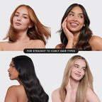 Tangle Teezer Chrome Ultimate Detangler Brush for Wet & Dry Hair, Eliminates Knots & Reduces Breakage for Straight to Curly Hair Types, Midnight Silver