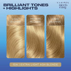 Clairol Nice'n Easy Permanent Hair Dye, 10A Extra Light Ash Blonde Hair Color, Pack of 1 - Packaging May Vary