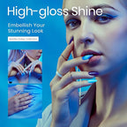 Beetles Blue Gel Nail Polish,6 Colors Baby Blue Glitter Aquarius Holy Water Collection Fall Winter Gel Polish Soak off Uv Led Lamp Nail Art Manicure Gifts for Women