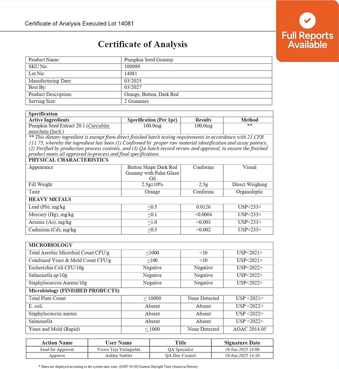 Sugar-Free Pumpkin Seed Oil Gummies (4,000mg/serving) Pumpkin Seed Oil for Hair Growth, Youthful Skin, Prostate Health, Immune & Urinary Tract Support-Natural Source of Essential Fatty Acids-60 Chews