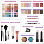 Hot Sugar Make Up Kit for Girls 10-12, Girls Makeup Sets Ages 8-12, Beauty Box for Birthday Parties Makeovers & Christmas (Sticker)