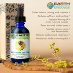 Witch Hazel Oil Raw with Sunflower Oil, Infused, Astringent, Skin Hydration, Moisturizer, Organic Skincare for All Skin Types – 1 fl oz