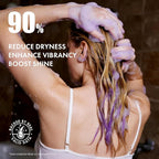 ALFHEIM Lavender+ Purple Shampoo for Blonde, Silver & Color-Treated Hair – Neutralizes Brass & Yellow Tones, Brightens Cool Shades – with Quinoa Extract & Vitamin E – Sulfate Free – 18 oz