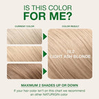 Naturigin Permanent Hair Color for Women - 10.2A Light Ash Blonde, Ammonia-Free Vegan Hair Dye with 100% Gray Coverage, Long-Lasting, Nourishing & Salon Quality Results