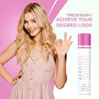 TRIDESIGN Aerogel Hairspray - Strong Hold Hair Finishing Spray for Volumizing & Control, Flexible Styling for All Hair Types, Non-Sticky and Scented - For Women and Men - Pack of 3 (10.5 Oz)
