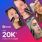 medicube Deep Clean to Deep Glow Set: Age-R Booster Pro (Black) and Zero Pore Pads 2.0 | Holiday Stocking Stuffers, Gifts for Women, Stocking Stuffers for Women