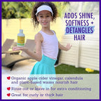 California Baby Calendula Baby Shampoo and Conditioner Set | 100% Plant-Based | 19oz Soothing Lavender Body Wash + 8.5oz Lavender Conditioner |