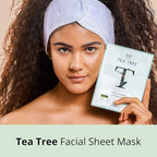 Rael Face Mask Skin Care, Bamboo Facial Mask Sheet Set - Variety Pack, Korean Skincare, All Skin Types, Gift Set (5 Hydration, 5 Vitamin C, 5 Collagen, 5 Tea Tree, 20 Sheets)