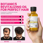 Velo Botanic5 Revitalizing Hair Oil | Hydrates & Smooths Frizz, Concentrated High Shine with Wild Camellia | Nourishes & Strengthens, Restores Moisture | Silky Oil for All Hair Types