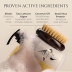 HADAT Hydro Nutrient Nourishing Conditioner – Professional Salon Formula with Biotin, Sea Minerals & Coconut Oil – Deep Moisture, Shine & Restoration for Dry, Damaged or Frizzy Hair (27.05 Fl oz)