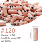 100pcs nail drill bits small