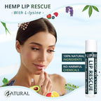 Hemp Lip Balm with L-Lysine-Heal, Moisturize, Protect (1)