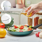 3 Piece High Borosilicate Glasss Liquid Measuring Cups, Includes 150ml(5OZ),250ml(8OZ),and 500ml(16OZ), Dishwasher, Freezer, Microwave, and Preheated Oven Safe, Essential Kitchen Tools