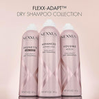 Nexxus Brunette Dry Shampoo For Dark Tones, 72 Hour Freshness, No Dull Residue with FLEXX-ADAPT Technology 5 Fl Oz