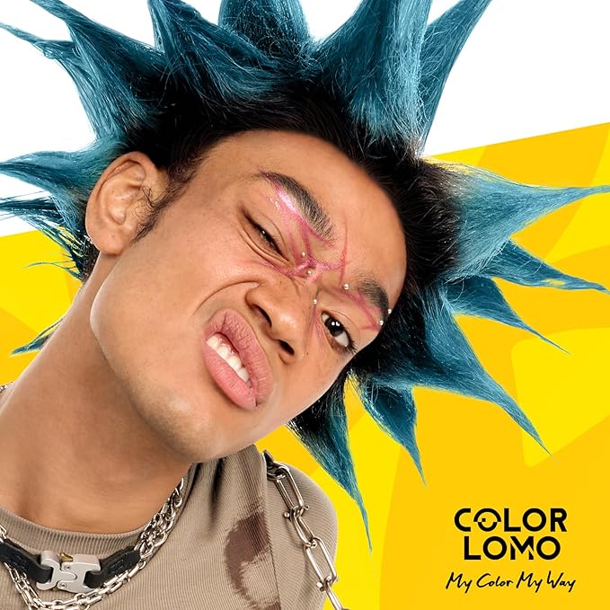 Semi Permanent Hair Color - 6 oz Color Depositing Conditioner with Shea Butter & Almond Oil- Color Conditioner Depositing Hair Mask - Vegan, Paraben, Ammonia & Sulfate Free -Blue