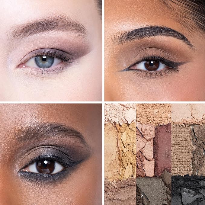 OFIR Shimmer 12-Shade Eyeshadow Palette | Buildable Pigment Adds Depth | Talc Free Eye Shadow Palette Makeup | Lightweight Powder Enhances Radiant Looks (Dune Matte)