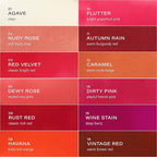 Melixir Vegan Lip Butter (12 Colors), Hydrating Tinted Lip Balm Stick, Bee-Free, Petrolatum-Free, Plant-Based, Moisturizes Dry & Chapped Lips With Shea Butter, Sheer, Natural Finish - #10 Flutter