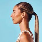 Gimme Beauty Medium Hold Hair Bands - Seamless Spandex & Nylon Ties for All Hair Types - Damage-Free, Comfort Fit Ponytail Holders - No-Crease Elastic Bands for Daily Use - 12 Pack, Black