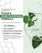 CENTELLIAN 24 Madeca Mask (Pore Tightening, 20pc) - Face Mask Sheet for Pore Minimizing, Sebum Control with Centella Asiatica, TECA, Niacinamide. Korean Skin Care for Men Women by Dongkook