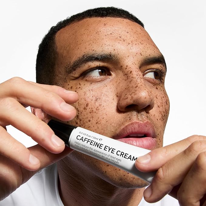 The INKEY List Caffeine Eye Cream, Reduce Eye Puffiness and Dark Circle, Blur Fine Lines, 0.5 fl oz