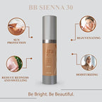 Lira Clinical BB - SPF 30 Tinted BB Cream with PSC & Vitamins - Full coverage - 0.7 fl oz. (BB Sienna 30)