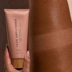 + Lux Unfiltered N°32 Deep Gradual Self Tanner, Hydrating Self Tanning Lotion with Shea Butter & Squalane - Non-Sticky, No Transfer, Natural-Looking Tan - Vegan & Cruelty-Free Sunless Tanner - Santal