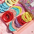 YANRONG 1159PCS Hair Accessories for Woman Set Seamless Ponytail Holders Variety Hair Scrunchies Hair Bands Scrunchy Hair Ties For Thick and Curly (Multicolour)