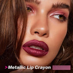 FOCALLURE Ultra Chic Lipstick,Rich Vitamin E Lip Crayon,Lightweight Color without Drying or Fading,Long Lasting Lips Makeup,#30 Flame