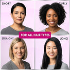 Black Cohosh + Biotin - Menopausal Hair Growth Supplement for Women. Menopause & Postmenopause Vitamins for Fuller Hair, Less Thinning, Hot Flashes. Black Cohosh, Biotin, & Chasteberry. Clean & Vegan