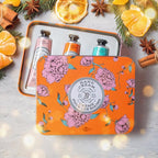 La Chatelaine Hand Cream Trio Tin, Gifts for Mom, Natural Hand Lotion Gift Set, Made in France 20% Organic Shea Butter (Gardenia, Cinnamon Orange, Passion Fruit or Orange, Oud Rose) 3 x 1 fl. oz