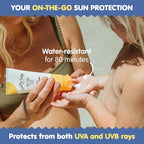 TUBBY TODD Mineral Sunscreen SPF 50 - Broad Spectrum Sunscreen Lotion for Kids - Water-Resistant for 80 Minutes - Safe for Sensitive Skin - Non-Greasy Feel - 2 Pack, 4 Fl Oz