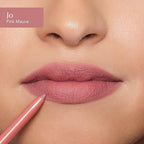 Thrive Causemetics Perfect Pink Pout Lip Gloss & Liner Gift Set for Women, Sheer Strength Lip-Plumping Peptide Gloss & Long-Wearing Plumping Lip Liner, Vegan & Cruelty Free, Jo (Pink Mauve)